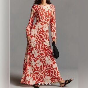 NWOT- FAITHFULL THE BRAND Shiva Maxi Dress in Pavito Floral Size 4